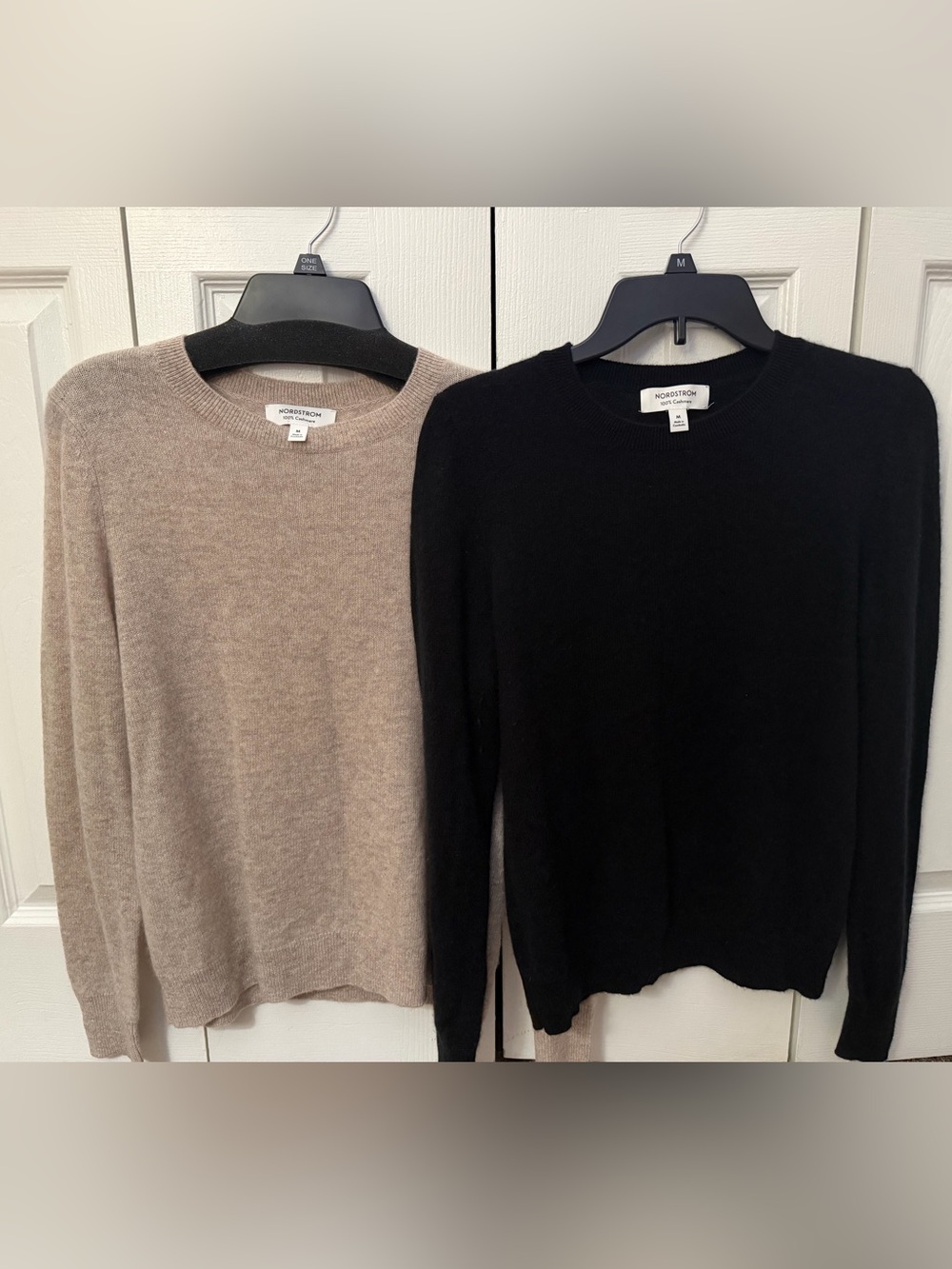 Nordstrom 100% Cashmere Sweaters Size M - Lot of 2